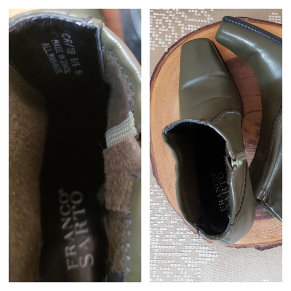 FRANCO SARTO | SHOOTIES SQUARE-TOED HEELED olive - Picture 7 of 7